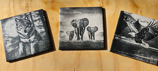 Custom Personalized Laser Engraved Ceramic Tile – Make It Yours