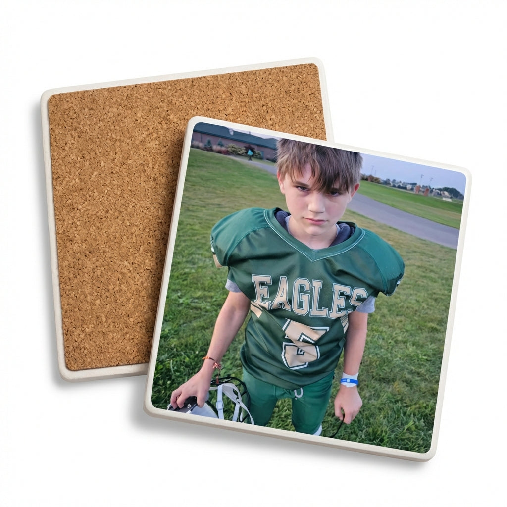 Custom Photo Ceramic Coasters