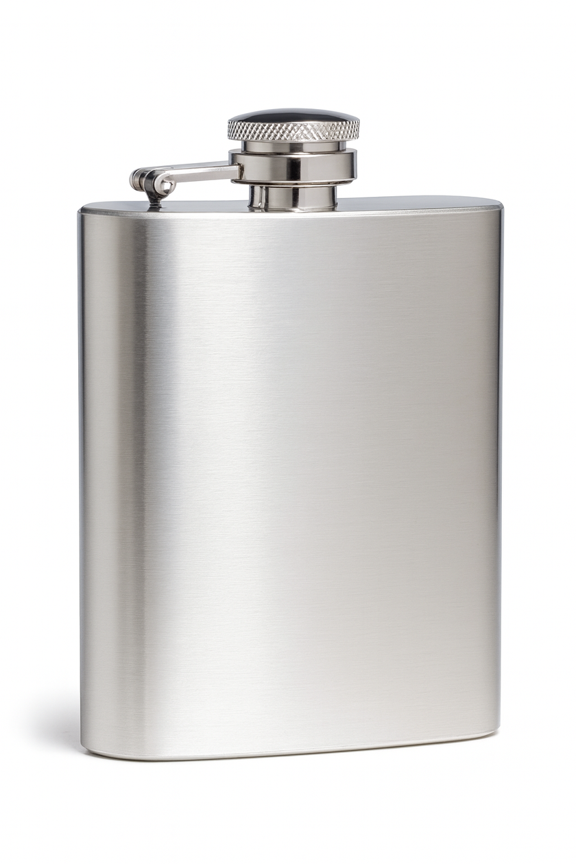 Personalized Laser Engraved Stainless Steel Flask – Custom Gift